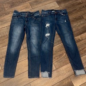 2 pairs of size 8 1822 denim